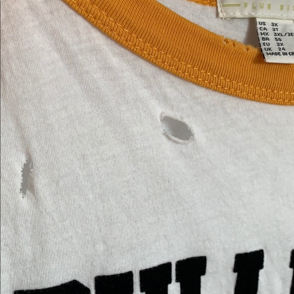 Distressed crop top - Picture 4 of 5